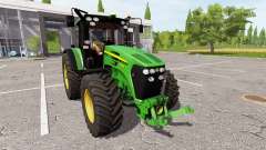 John Deere 7830 v2.1 для Farming Simulator 2017