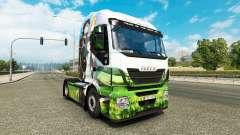 Скин Sword Art Online на тягач Iveco для Euro Truck Simulator 2