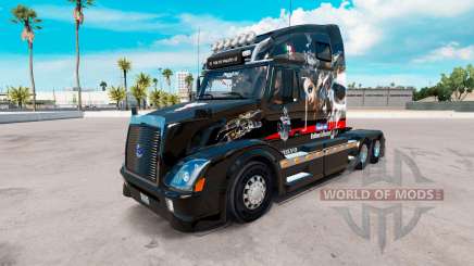 Скин Big Mama Tattoo на тягач Volvo VNL 670 для American Truck Simulator