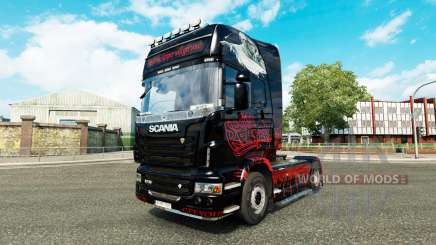 Скин Grim Reaper на тягач Scania для Euro Truck Simulator 2