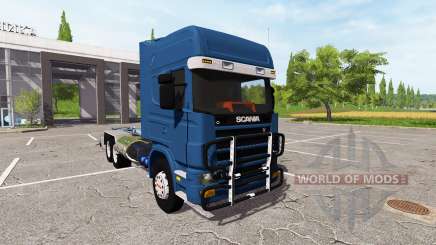 Scania 124L 420 6x4 HookLift для Farming Simulator 2017