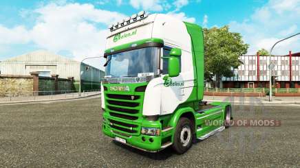 Скин Beelen.nl на тягач Scania для Euro Truck Simulator 2