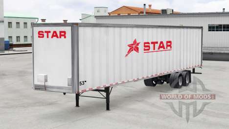 Скин Star Transport Inc. на полуприцеп для American Truck Simulator