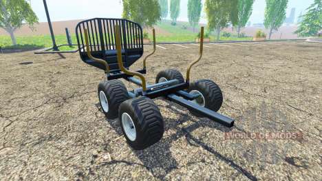 Лесовозный прицеп v0.9.1 для Farming Simulator 2015