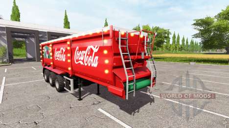 Krampe SB 30-60 Christmas Coca-Cola v1.2 для Farming Simulator 2017