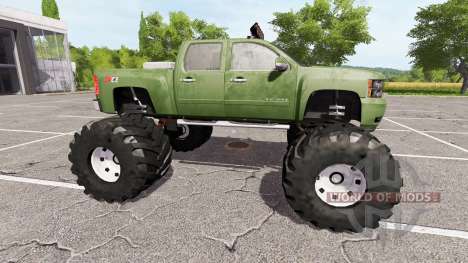 Chevrolet Silverado monster для Farming Simulator 2017