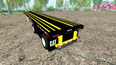 Caterpillar Trailer для Farming Simulator 2015