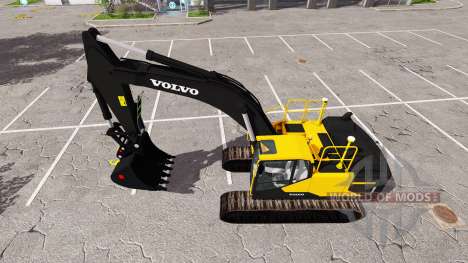 Volvo EC300E v3.5 для Farming Simulator 2017