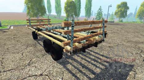 Прицеп-платформа для Farming Simulator 2015