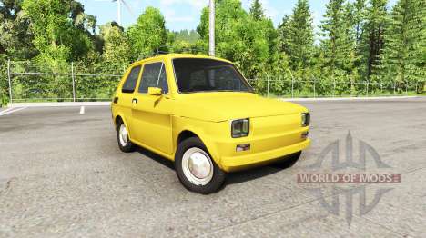 Fiat 126p v2.0 для BeamNG Drive