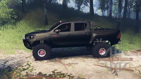 Toyota Hilux Double Cab 2016 v3.0 для Spin Tires