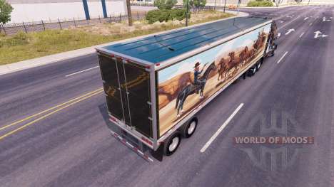 Скин Bandit на полуприцеп для American Truck Simulator