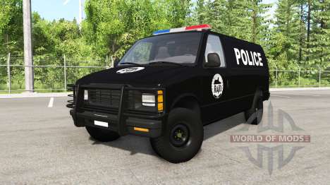 Gavril H-Series Police Nationale v1.5 для BeamNG Drive