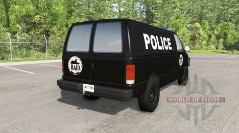 Gavril H-Series Police Nationale v1.5 для BeamNG Drive