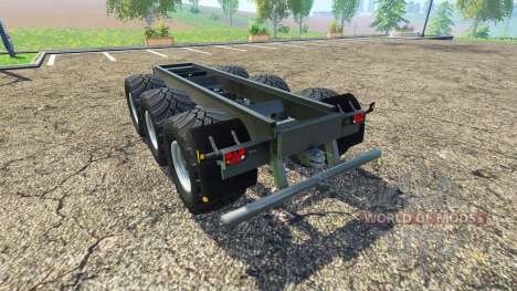 Прицепное шасси Krampe для Farming Simulator 2015