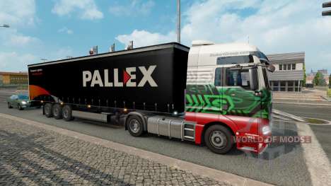 Скины для грузового трафика v2.2 для Euro Truck Simulator 2