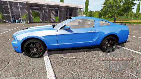 Ford Mustang Shelby GT v1.1 для Farming Simulator 2017