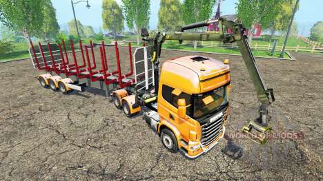 Scania R730 forest для Farming Simulator 2015