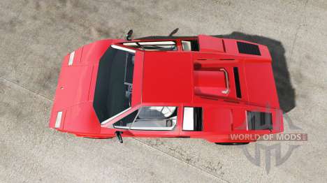 Lamborghini Countach v2.0 для BeamNG Drive