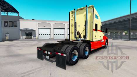 Скин TLM на тягач Kenworth T680 для American Truck Simulator