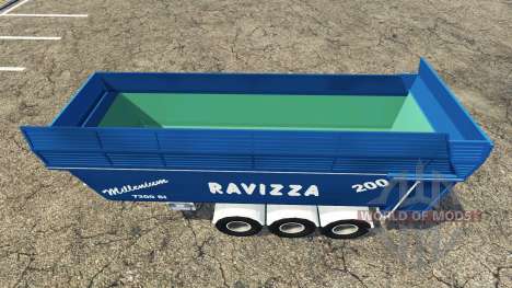 Ravizza Millenium 7200 multicolor для Farming Simulator 2015