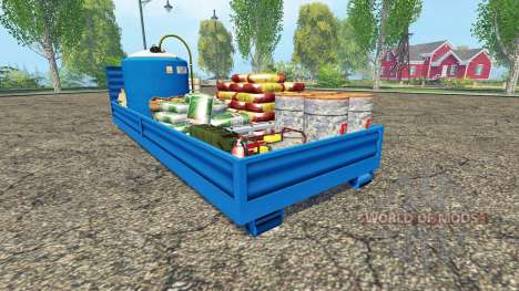 Сервисная бортовая платформа v1.0.1 для Farming Simulator 2015