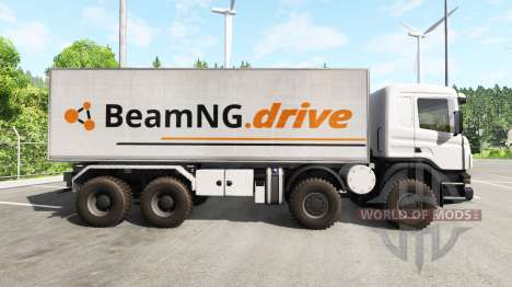 Scania 8x8 heavy utility truck v2.0 для BeamNG Drive