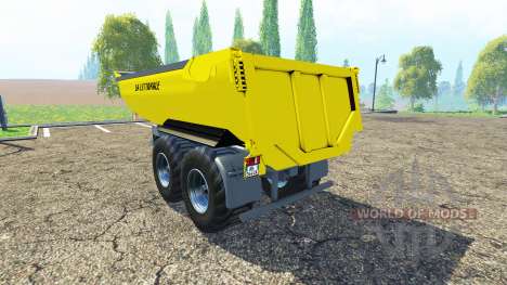 Tipper trailer yellow для Farming Simulator 2015