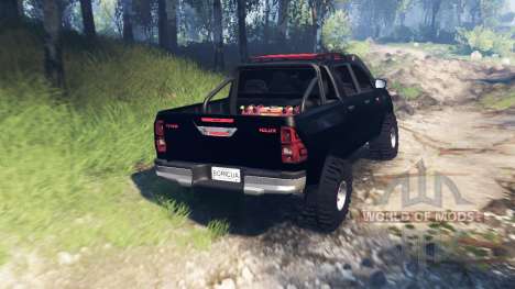 Toyota Hilux Double Cab 2016 v3.0 для Spin Tires