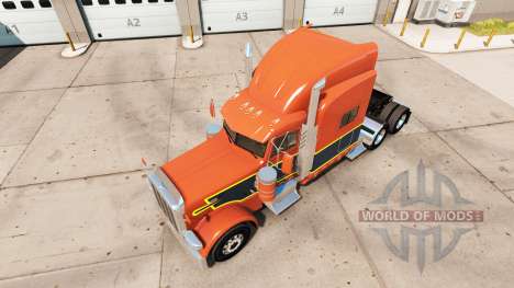 Скин Vintage на тягач Peterbilt 389 для American Truck Simulator