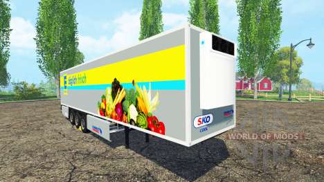 Schmitz Cargobull Edeka v1.2 для Farming Simulator 2015