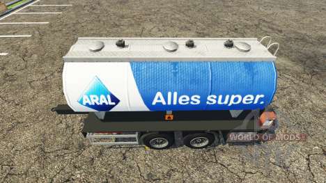 Топливный прицеп Aral для Farming Simulator 2015
