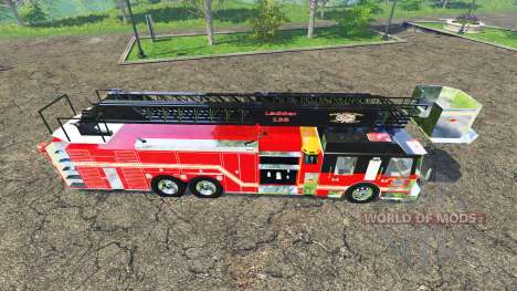 Пожарная машина для Farming Simulator 2015