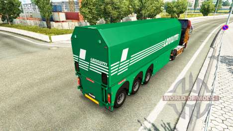 Сборник скинов на полуприцеп-стекловоз для Euro Truck Simulator 2