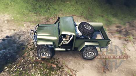 Willys Pickup Crawler 1960 v1.7.5 для Spin Tires