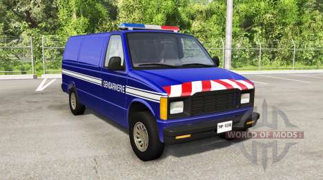 Gavril H-Series Police Nationale v1.4 для BeamNG Drive