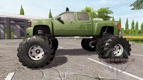 Chevrolet Silverado monster для Farming Simulator 2017