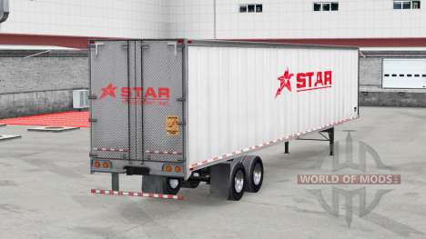 Скин Star Transport Inc. на полуприцеп для American Truck Simulator