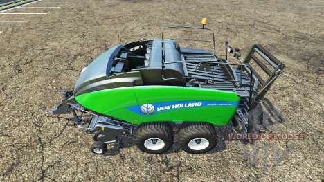 New Holland BigBaler 1290 gras bale для Farming Simulator 2015