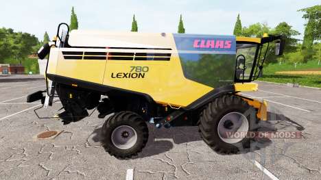 CLAAS Lexion 780 v1.5 для Farming Simulator 2017