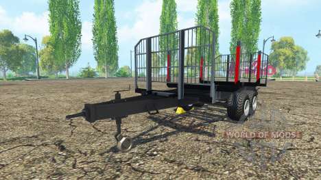 Лесовозный прицеп BRANTNER для Farming Simulator 2015
