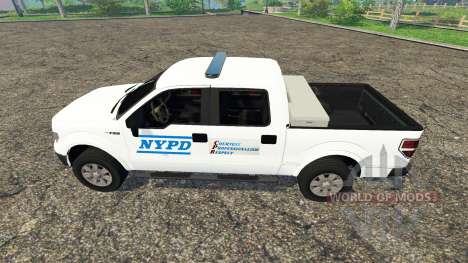 Ford F-150 NYPD для Farming Simulator 2015