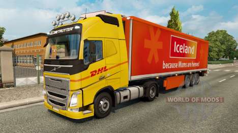 Скины для грузового трафика v2.2 для Euro Truck Simulator 2
