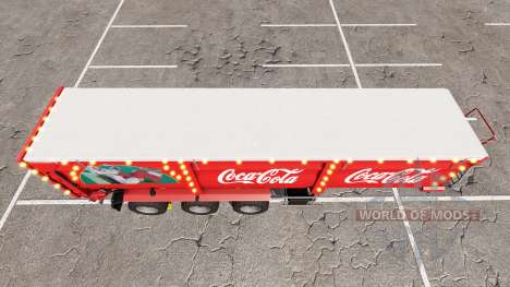 Krampe SB 30-60 Christmas Coca-Cola для Farming Simulator 2017
