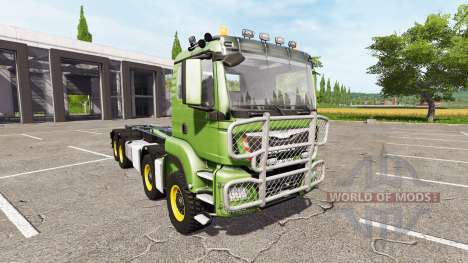 MAN TGS 8x8 hooklift для Farming Simulator 2017