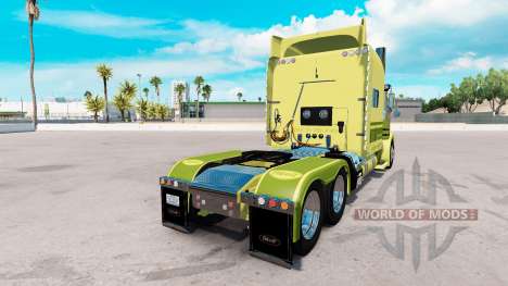 Скин Large car Cartage на тягач Peterbilt 389 для American Truck Simulator