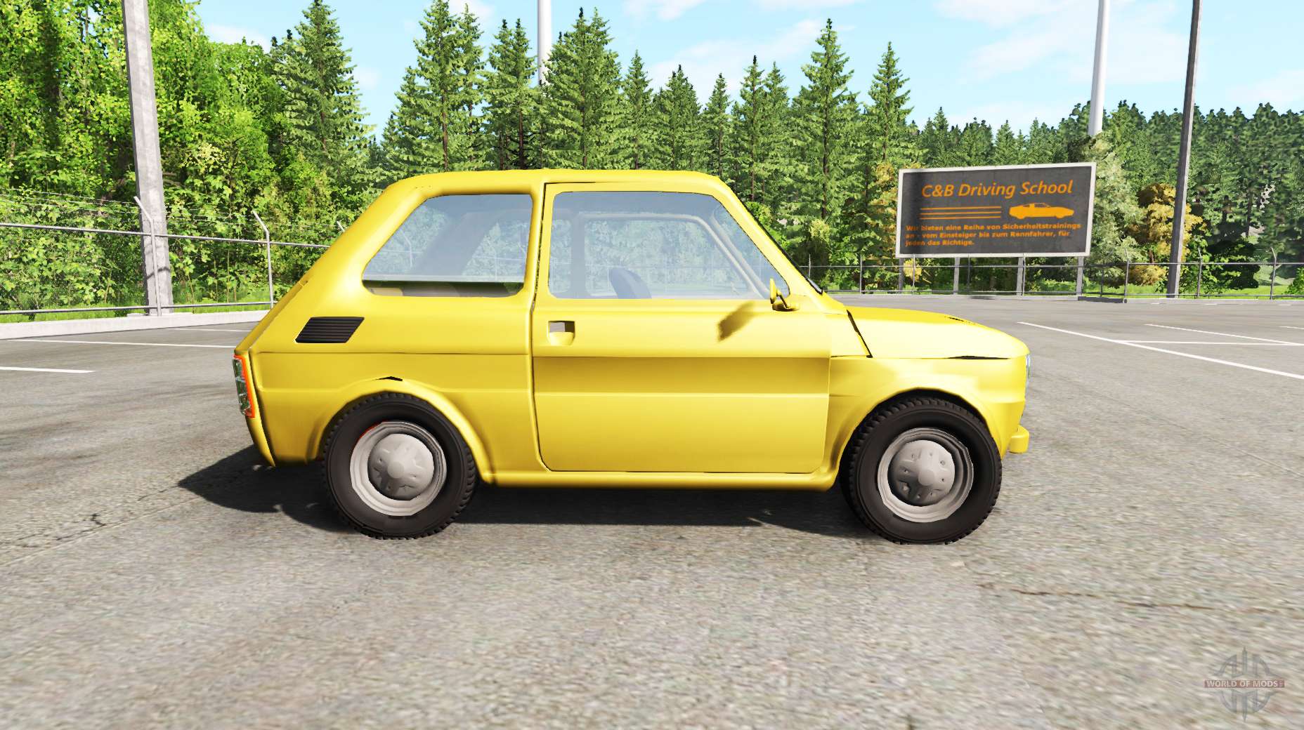 Fiat 126p для BeamNG Drive
