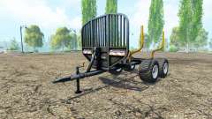 Лесовозный прицеп v0.9.1 для Farming Simulator 2015