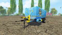 Прицепной смеситель кормораздатчик для Farming Simulator 2015