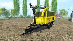 Щепорубительный прицеп v1.1 для Farming Simulator 2015